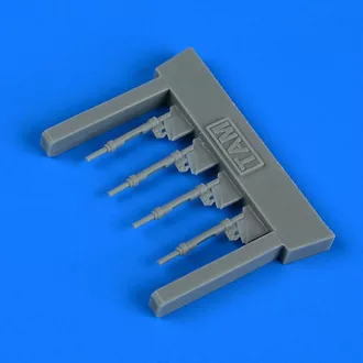   Quickboost Bf 109G-6 piston rods with undercarriage legs locks for Tamiya műgyanta repülő kiegészítő