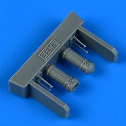 Quickboost Bf 109F/G tropical filter - late (Academy, Italeri, Fine Molds)