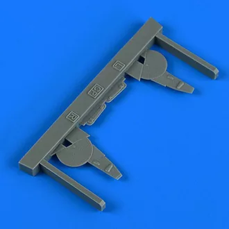   Quickboost La-5 undercarriage covers műgyanta repülő kiegészítő