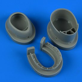   Quickboost P-47D/M Thunderbolt Cowling And Cooling Flaps (Opened) (Revell)