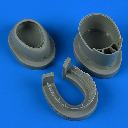 Quickboost P-47D/M Thunderbolt Cowling And Cooling Flaps (Opened) (Revell)