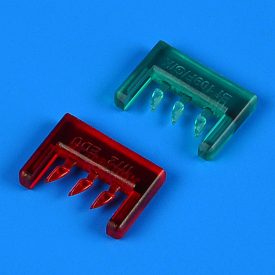 Quickboost Bf 109F/G/K Colored Position Lights (Eduard)