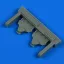 Quickboost Vought F4U-1 Corsair (Bird Cage) - Headrest Type B (Tamiya)
