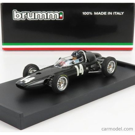 BRUMM BRM F1 P57 N 14 WINNER ITALY MONZA GP GRAHAM HILL 1962 WORLD CHAMPION - WITH DRIVER FIGURE