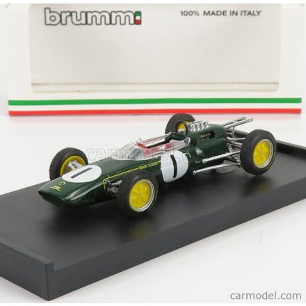 BRUMM LOTUS F1 25 N 1 WINNER BELGIUM GP JIM CLARK 1963 WORLD CHAMPION