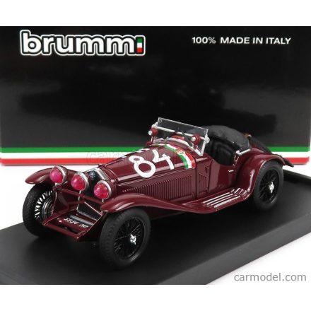 BRUMM ALFA ROMEO 1750 GS SPIDER N 84 WINNER MILLE MIGLIA 1930 T.NUVOLARI - G.B.GUIDOTTI
