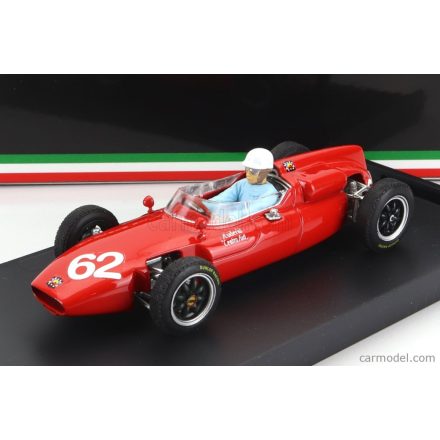 BRUMM - COOPER - F1 T53 MASERATI N 62 ITALY GP 1961 L.BANDINI - WITH DRIVER FIGURE