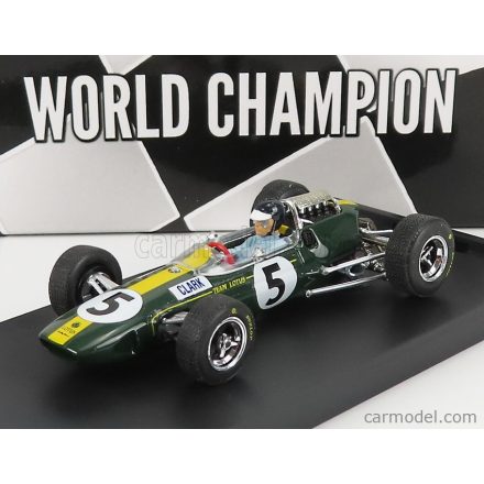 BRUMM LOTUS F1 33 N 5 WINNER BRITISH GP JIM CLARK 1965 WORLD CHAMPION - WITH DRIVER FIGURE