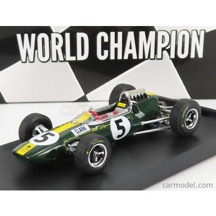 BRUMM LOTUS F1 33 N 5 WINNER BRITISH GP JIM CLARK 1965 WORLD CHAMPION
