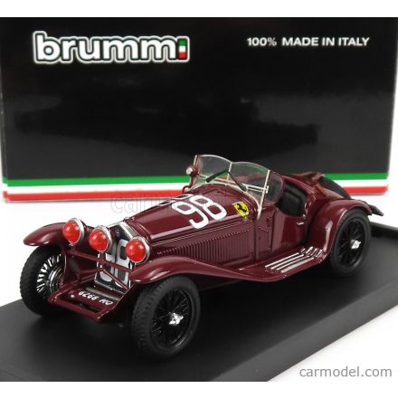 BRUMM ALFA ROMEO 2300 SPIDER N 98 WINNER MILLE MIGLIA 1933 T.NUVOLARI - D.COMPAGNONI