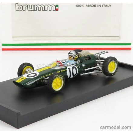 BRUMM LOTUS F1 25 N 10 MEXICO GP 1963 PEDRO RODRIGUEZ - WITH DRIVER FIGURE
