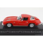 EDICOLA CHEVROLET CORVETTE C2 STINGRAY COUPE 1967 - CON VETRINA - WITH SHOWCASE