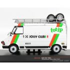 IXO FIAT 242 VAN FIAT TEAM TOTIP JOLLY CLUB ASSISTANCE RALLY 1985 - LANCIA 037