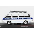 IXO RAF 2203 MINIBUS TEAM RALLY LADA SERVICE ASSISTANCE AUTOEXPORT 1983