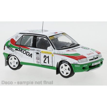 IXO SKODA Felicia Kit Car, No.21, Rallye Monte Carlo, P.Sibera/P.Gross, 1997