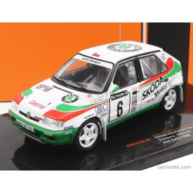   IXO SKODA FELICIA TEAM SKODA MOTORSPORT N 6 RALLY RAC LOMBARD 1996 P.SIBERA - P.GROSS