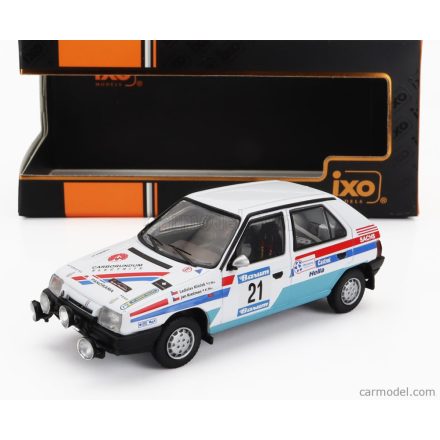 IXO SKODA FAVORIT 136L (night version) N 21 RALLY BARUM 1990 LADISLAV KRECEK - JAN KRECMAN