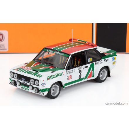 IXO FIAT 131 ABARTH TEAM ALITALIA N 3 3rd RALLY MONTECARLO 1979 MARKKU ALEN - IKKA KIVIMAKI