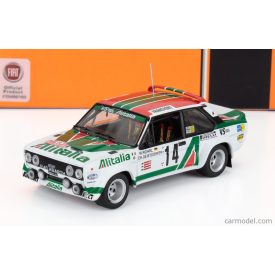   IXO FIAT 131 ABARTH TEAM ALITALIA N 14 RALLY MONTECARLO 1981 DARIO CERRATO - LUCIANO GUIZZARDI