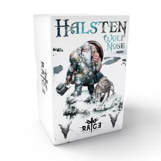   AK Interactive - HALSTEN WOLF NOSE (90 mm scale) figura makett