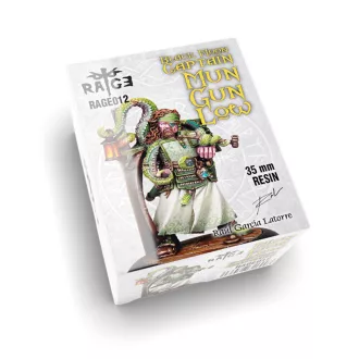   AK Interactive - Mun Gun Low, Black Moon Captain - 35MM figura makett