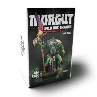AK Interactive - Morgut Wild Orc Shaman 75MM figura makett