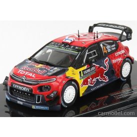   IXO CITROEN C3 WRC TEAM RED BULL N 4 RALLY SWEDEN 2019 E.LAPPI - J.FERM
