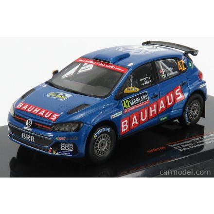 IXO VOLKSWAGEN POLO GTi R5 TEAM BAUHAUS N 42 RALLY SWEDEN 2019 O.VEIBY - J.ANDERSSON