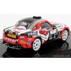 IXO FIAT  124 ABARTH RGT TEAM MCF SAFETY BELTS N 10 RALLY SANREMO 2019 E.BRAZZOLLI - M.FENOLI
