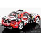 IXO FIAT 124 ABARTH RGT TEAM MCF SAFETY BELTS N 56 RALLY MONTECARLO 2019 E.BRAZZOLLI - M.FENOLI