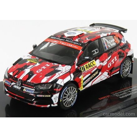 IXO VOLKSWAGEN POLO GTi R5 TEAM VOLKSWAGEN MOTORSPORT N 47 RALLY RAAC CATALUNYA 2018 E.CAMILLI - B.VEILLAS