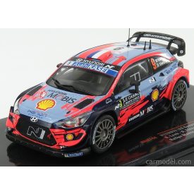   IXO Hyundai i20 WRC TEAM SHELL MOBIS WRT N 9 6th RALLY MONTECARLO 2020 S.LOEB - D.ELENA