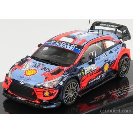   IXO Hyundai i20 WRC COUPE TEAM SHELL MOBIS N 8 RALLY MONZA 2020 O.TANAK - M.JARVEOJA