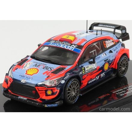 IXO Hyundai i20 WRC COUPE TEAM SHELL MOBIS N 6 RALLY MONZA 2020 D.SORDO - C.DEL BARRIO