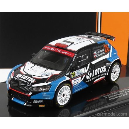 IXO SKODA FABIA RALLY2 EVO N 26 RALLY MONZA 2021 K.KAJETANOWICZ - M.SZCZEPANIAK