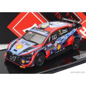   IXO Hyundai i20 COUPE WRC MOBIS N 2 RALLY MONTECARLO 2022 O.SOLBERG - E.EDMONDSON