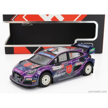IXO FORD PUMA RALLY1 TEAM FORD WORLD RALLY M-SPORT N 7 4th RALLY SARDINIA ITALY 2022 P.L.LOUBET - V.LANDAIS