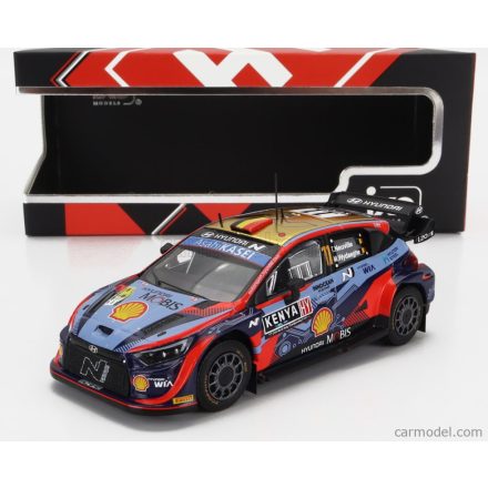 IXO-MODELS - HYUNDAI - i20 COUPE WRC MOBIS N 11 RALLY SAFARI 2022 T.NEUVILLE - M.WYDAEGHE