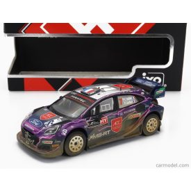   IXO FORD PUMA RALLY1 RED BULL TEAM FORD WORLD RALLY M-SPORT N 7 4th RALLY ACROPOLIS DIRTY VERSION 2022 PIERRE LOUIS LOUBET - VINCENT LANDAIS