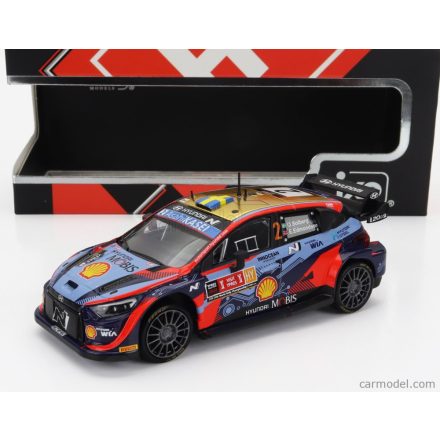 IXO Hyundai i20 RALLY1 TEAM MOBIS N 2 4th RALLY YPRES 2022 OLIVER SOLBERG - ELLIOTT EDMONDSON
