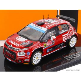   IXO CITROEN C3 RALLY2 N 21 RALLY YPRES 2022 Y.ROSSEL - V.SARREAUD