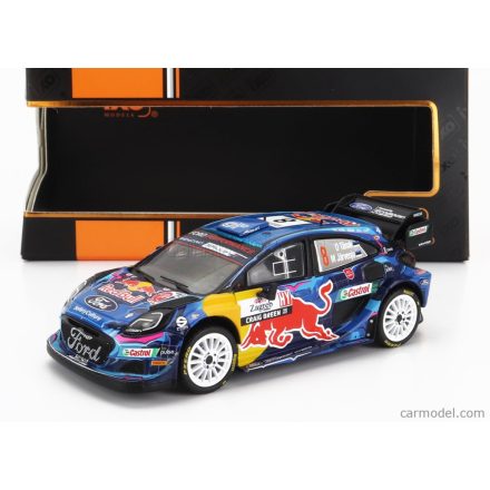 IXO FORD PUMA RALLY1 TEAM RED BULL FORD WORLD RALLY M-SPORT N 8 2nd RALLY CROATIA 2023 O.TANAK - M.JARVEOJA