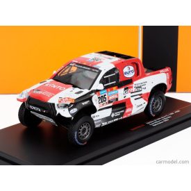   IXO Toyota HILUX PICK-UP GR DKR TEAM GAZOO RACING N 205 4th RALLY DAKAR 2023 GINIEL DE VILLIERS - DENNIS MURPHY