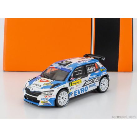 IXO SKODA FABIA RALLY2 EVO TEAM AGROTECH SKODA N 6 WINNER RALLY BARUM 2021 JAN KOPECKY - JAN HLOUSEK
