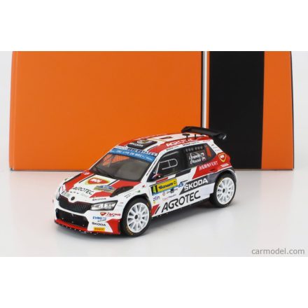 IXO SKODA FABIA RALLY2 EVO TEAM AGROTECH SKODA N 4 WINNER RALLY BARUM 2022 JAN KOPECKY - JAN HLOUSEK