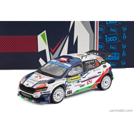 IXO SKODA FABIA RS RALLY2 TEAM ACCR ENTRY ENGINEERING N 10 4th RALLY BARUM 2023 SIMON WAGNER - GERALD WINTER