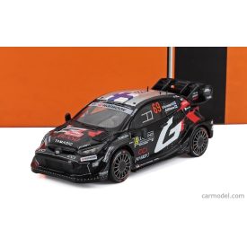   IXO TOYOTA YARIS GR HYBRID RALLY1 TEAM TOYOTA GAZOO RACING WRT N 69 4th RALLY MONTECARLO 2025 KALLE ROVANPERA - JONNE HALTTUNEN
