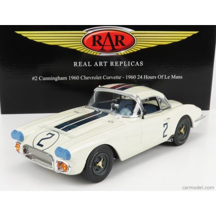 ACME CHEVROLET CORVETTE C1 COUPE 4.6L V8 TEAM B.S. CUNNINGHAM N 2 24h MANS 1960 D.THOMPSON - F.WINDRIDGE