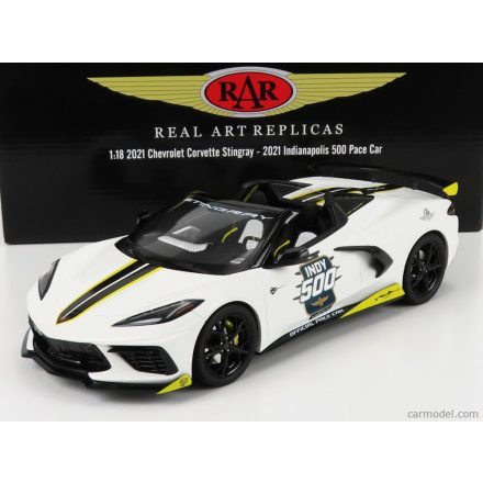 ACME CHEVROLET CORVETTE C8 STINGRAY OFFICIAL PACE CAR INDIANAPOLIS 500 MILE RACE 2021