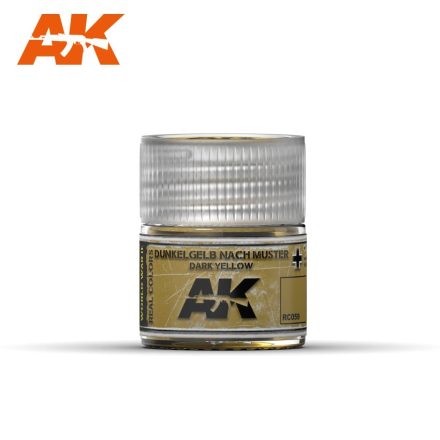 AK REAL COLOR - DUNKELGELB NACH MUSTER – DARK YELLOW
